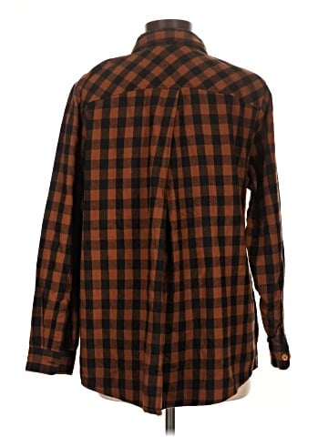 Joan Rivers Long Sleeve Button-Down Shirt (view 2)