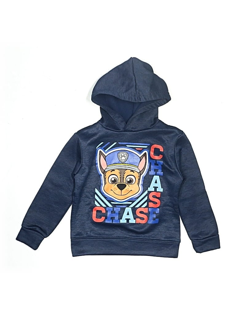 Pre-owned Paw Patrol Kids' Zip Up Hoodie In Blue