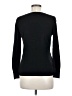 Halogen 100% Cotton Graphic Black Pullover Sweater Size M (petite) - photo 2