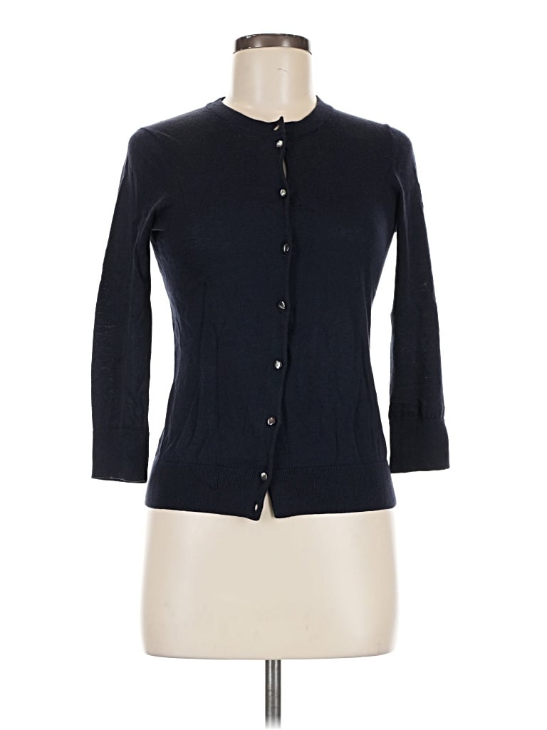 Pre-owned Jcrew Cardigan Sweater In Blue