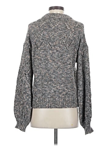 Madewell Pointelle Bubble-Sleeve Pullover Sweater (view 2)