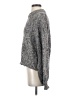 Madewell Tweed Gray Pointelle Bubble-Sleeve Pullover Sweater Size S - photo 5