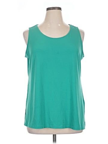 Susan Graver Sleeveless T-Shirt (view 1)