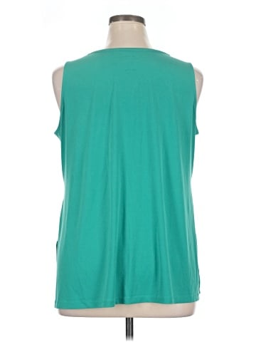 Susan Graver Sleeveless T-Shirt (view 2)