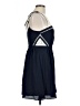 Greylin 100% Polyester Hearts Blue Cocktail Dress Size L - photo 4