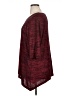 Catherines Burgundy Poncho Size 0X - photo 5