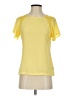 The Limited 100% Polyester Yellow Short Sleeve Top Size XS - photo 1