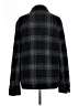 Express Plaid Black Wool Coat Size L - photo 2