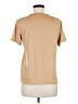 Unbranded Solid Tan Short Sleeve T-Shirt Size M - photo 2