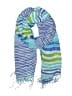 Unbranded Stripes Blue Scarf One size - photo 1