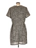 Solitaire 100% Polyester Tweed Gray Black Casual Dress Size L (estimated) - photo 2
