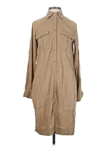 Lauren by Ralph Lauren 3/4 Sleeve Button-Down Shirt (view 1)