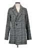 Lulus Houndstooth Gray Coat Size S - photo 1