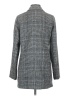 Lulus Houndstooth Gray Coat Size S - photo 2