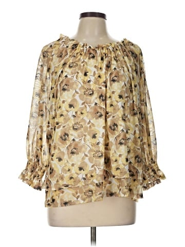Skye's The Limit 3/4 Sleeve Blouse (view 1)