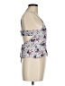 Don't Ask Why 100% Viscose Floral Ivory Tank Top One size - photo 4