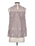 Miss Chievous 100% Polyester Gray Sleeveless Blouse Size S - photo 2