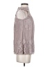 Miss Chievous 100% Polyester Gray Sleeveless Blouse Size S - photo 4
