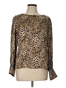 Rebecca Taylor Long Sleeve Silk Top (view 1)