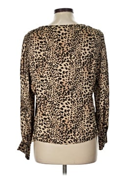 Rebecca Taylor Long Sleeve Silk Top (view 2)