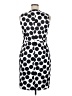 AGB Polka Dots Black Cocktail Dress Size 16 - photo 2
