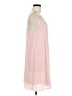 Nymphe 100% Polyester Solid Pink Casual Dress Size M - photo 4