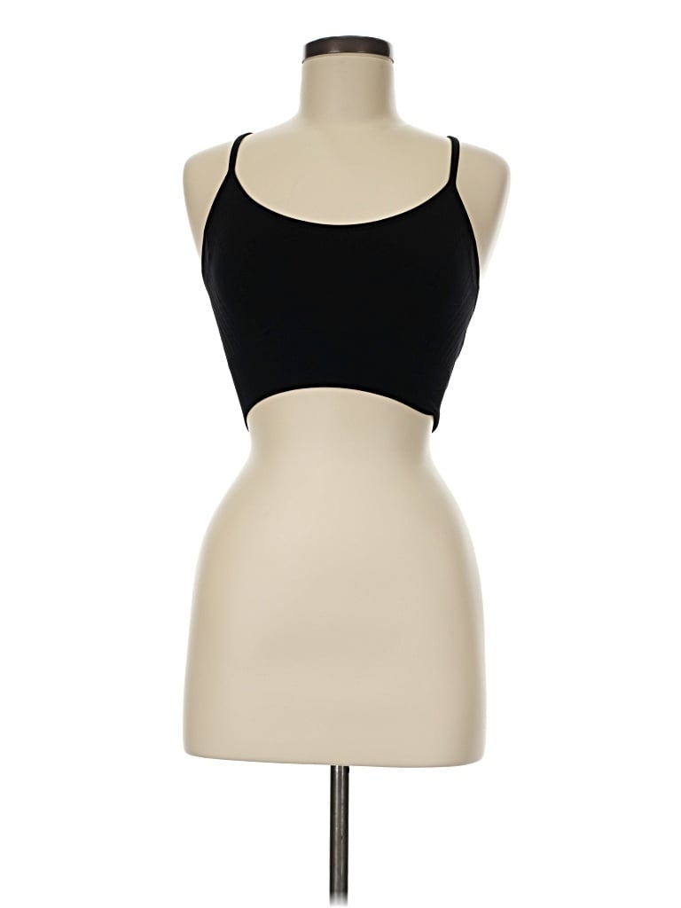 Pre-owned Pro-fit Tank Top Black Strapless Neckline Tops