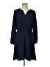 Daniel Rainn 100% Polyester Solid Blue Casual Dress Size L - photo 1