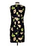 I.N. Studio Print Black Cocktail Dress Size 10 - photo 2