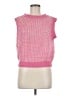 4SI3NNA 100% Acrylic Pink Sweater Vest Size M - photo 1