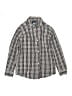 IZOD Plaid Brown Long Sleeve Button-Down Shirt Size M (toddler) - photo 1