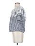 JJ's House 100% Polyester Blue 3/4 Sleeve Blouse Size S - photo 5