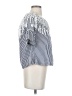 JJ's House 100% Polyester Blue 3/4 Sleeve Blouse Size S - photo 4
