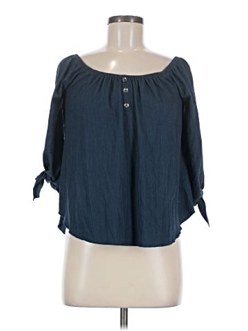 Miley + Molly 3/4 Sleeve Blouse (view 1)