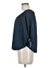 Miley + Molly Blue 3/4 Sleeve Blouse Size M - photo 5
