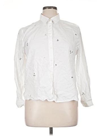 Ann Taylor LOFT Long Sleeve Blouse (view 1)