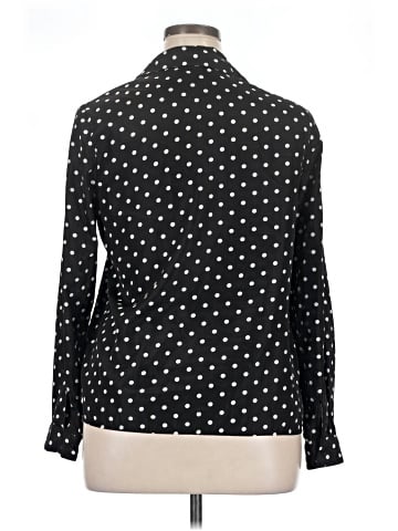 Basics Long Sleeve Button-Down Shirt (view 2)