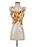 Parker Yellow Sleeveless Blouse Size S - photo 1