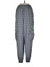 Adidas Checkered-gingham Blue Wool Pants Size 10 - photo 1