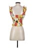 Parker Yellow Sleeveless Blouse Size S - photo 2