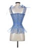 Amanda Uprichard 100% Polyester Blue Sleeveless Top Size S - photo 2