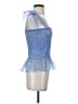 Amanda Uprichard 100% Polyester Blue Sleeveless Top Size S - photo 4