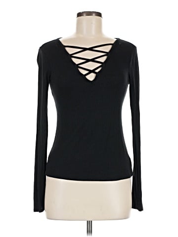 Material Girl Long Sleeve Top (view 1)