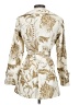 CAbi 100% Cotton Ivory Trenchcoat Size XS - photo 2