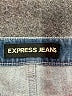 Express Jeans Hearts Blue Denim Shorts Size 0 - photo 3