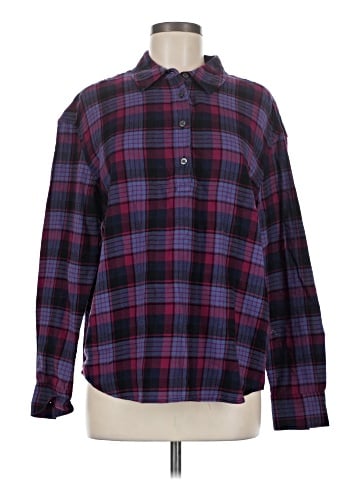 CALVIN KLEIN JEANS Long Sleeve Button-Down Shirt (view 1)