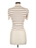 Mi ami Ivory Short Sleeve Turtleneck Size S - photo 2