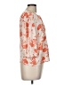 Papermoon 100% Rayon Orange 3/4 Sleeve Blouse Size M - photo 4