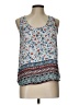 Pink Rose Blue Tank Top Size L - photo 1