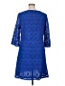 Chico's 100% Polyester Blue Casual Dress Size XL (3) - photo 2